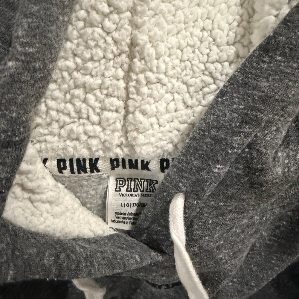 pink hoodie